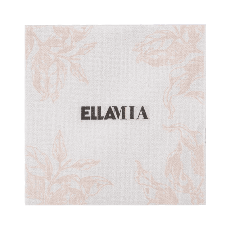 25x25 plně tištěné jednorázové ubrousky AirlAid Eco ubrousky odolné SJ1203